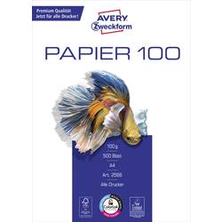 Avery-Zweckform Inkjet Paper Bright White 2566 papír do inkoustové tiskárny A4 100 g/m² 500 listů vysoce bílá
