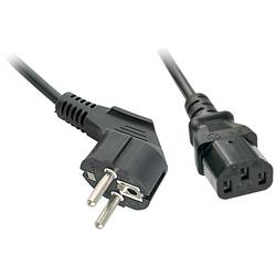 LINDY napájecí kabel [1x zástrčka s ochranným kontaktem - 1x IEC C13 zásuvka 10 A] 2.00 m černá