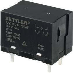 Zettler Electronics AZ2704-2A-12DTWF, AZ2704-2A-12DTWF relé do DPS, monostabilní, 1 cívka, 150 V/DC, 400 V/AC, 30 A, 1 ks