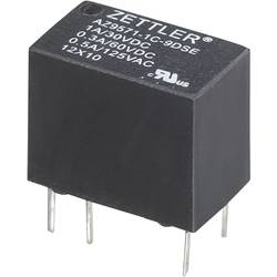 Zettler Electronics AZ9571-1C-3DE, 507446 relé do DPS, monostabilní, 1 cívka, 60 V/DC, 125 V/AC, 1 A, 1 ks