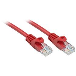 LINDY 48185 RJ45 síťové kabely, propojovací kabely CAT 6 U/UTP 5.00 m červená 1 ks