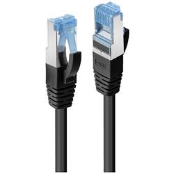 LINDY 47176 RJ45 síťové kabely, propojovací kabely CAT 6 S/FTP 0.50 m černá 1 ks