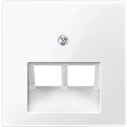 Merten kryt zásuvky UAE-/IAE-/ISDN Systéem M, 1-M, M Smart, M Plan, M Creativ polární bílá lesklá 296119