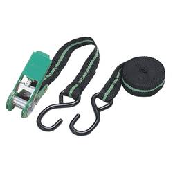 Wolfcraft 3442000 dvoudílný upínací popruh Přivazovací únosnost napřímo (LC)=176 daN (d x š) 4 m x 25 mm přezka se zubatým páskem