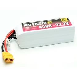 Red Power akupack Li-Pol (modelářství) 22.2 V 4500 mAh Softcase XT90
