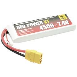 Red Power akupack Li-Pol (modelářství) 7.4 V 4500 mAh 25 C Softcase XT90