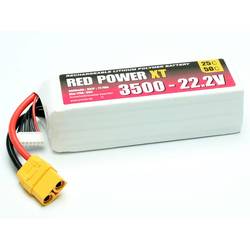 Red Power akupack Li-Pol (modelářství) 22.2 V 3500 mAh Softcase XT90