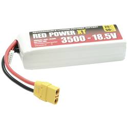 Red Power akupack Li-Pol (modelářství) 18.5 V 3500 mAh 25 C Softcase XT90