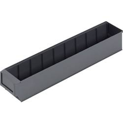 Alutec 66031 skladový box , (d x š x v) 500 x 91 x 81 mm, tmavě šedá , 1 ks