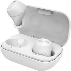Thomson WEAR7701 špuntová sluchátka Bluetooth® bílá headset, dotykové ovládání, odolná vůči vodě