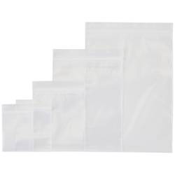 uzavíratelný sáček bez popisných štítků transparentní polyetylén 1 sada