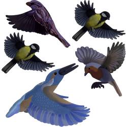 Gardigo Stickers Native Birds nálepka do okna s obrazem ptáka Druh funkce odstrašení 1 ks