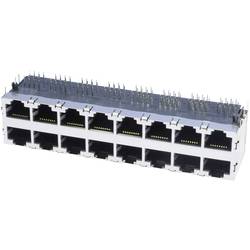 econ connect 3022S8 Konektor RJ45 3022S8 zásuvka, vestavná horizontální Počet pólů 8P8C kov 1 ks