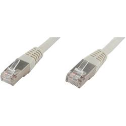 econ connect F6TP0,5GR RJ45 síťové kabely, propojovací kabely CAT 6 S/FTP 0.50 m šedá párové stínění 1 ks