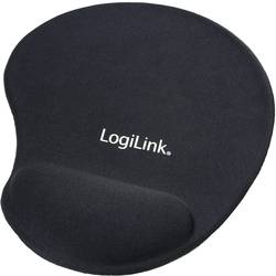 LogiLink ID0027 podložka pod myš s opěrkou pod zápěstí ergonomická černá (š x v x h) 195 x 3 x 230 mm