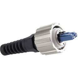 Conec konektor k optickému kabelu Multi Mode protiprachová krytka, odlehčení tahu