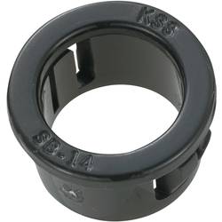 TRU COMPONENTS TC-SBR14203 kabelová průchodka Průměr svorky (max.) 11.4 mm Tloušťka montážní desky (max.) 3.2 mm polyamid černá 100 ks