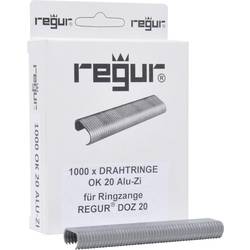 Regur OK 20 Drátové kroužky ze slitiny hliníku a zinku 1000 ks Regur 60715 Rozměry (d x š) 10 mm x 90 mm