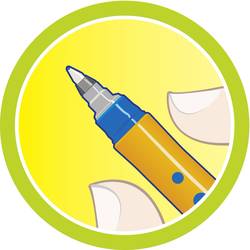 STABILO inkoustové kuličkové pero worker+ medium 0.5 mm modrá 2018/41 1 ks