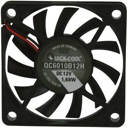 QuickCool QC6010B12H axiální ventilátor 12 V/DC 25.74 m³/h (d x š x v) 60 x 60 x 10 mm