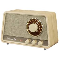 Sangean Premium Wooden Cabinet WR-101 stolní rádio AM, FM Bluetooth, AUX, FM dřevo (světlé)