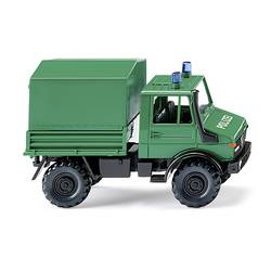 Wiking 037404 H0 model nákladního vozidla Mercedes Benz Policejní vůz Unimog u 1700