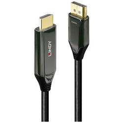 LINDY DisplayPort / HDMI kabelový adaptér Konektor DisplayPort, Zástrčka HDMI-A 1.00 m černá 40930 Kabel DisplayPort
