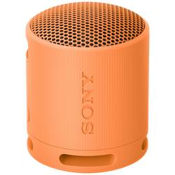 Sony SRSXB100D.CE7 Bluetooth® reproduktor hlasitý odposlech, odolná vůči stříkající vodě oranžová
