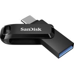 SanDisk Ultra Dual Drive Go USB paměť pro smartphony/tablety černá 128 GB USB 3.2 Gen 1 (USB 3.0), USB-C®