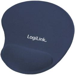 LogiLink ID0027B podložka pod myš s opěrkou pod zápěstí ergonomická modrá