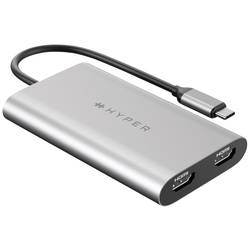 HYPER USB-C® adaptér [1x USB-C® - 2x HDMI®] HDM1-GL