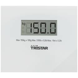 Tristar WG-2419 Osobní váha Max. váživost=150 kg bílá
