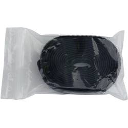 TRU COMPONENTS 680-330-Bag pásek se suchým zipem, k našití, háčková a flaušová část, černá, 1 pár