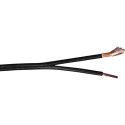 Bedea 10480911 reproduktorový kabel 2 x 2.5 mm² černá metrové zboží