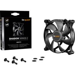 BeQuiet Shadow Wings 2 PC větrák s krytem černá (š x v x h) 120 x 120 x 25 mm