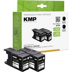 KMP Ink náhradní Brother LC-1280XLBK kompatibilní Dual černá B59DX 1524,4021