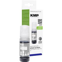 KMP Ink refill náhradní Epson 106, T00R1 kompatibilní foto černá E187 1644,0040