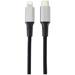 Renkforce Apple iPad/iPhone/iPod kabel 2.00 m černá