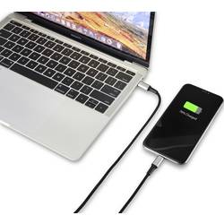 Renkforce Apple iPad/iPhone/iPod kabel 2.00 m černá