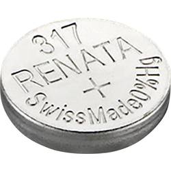 Renata knoflíkový článek 317 1.55 V 1 ks 10.5 mAh oxid stříbra SR62