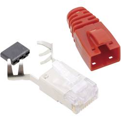 BEL Stewart Connectors SS39RTE Konektor RJ45 CAT 6 SS39RTE zástrčka, rovná počet pólů: 8P8C červená 1 ks