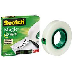 Scotch Scotch® Magic™ 810 M8101233 lepicí páska Scotch® Magic™ 810 transparentní (d x š) 33 m x 12 mm 1 ks