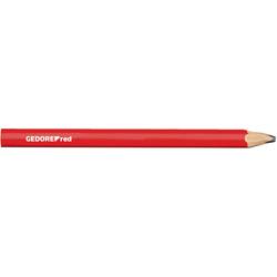 Gedore RED 3301432 Řemeslnický tužkou L175mm oválné červená 12 ks. zednická tužka