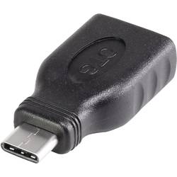 Renkforce USB 3.0 adaptér [1x USB-C® zástrčka - 1x USB 3.2 gen. 1 zásuvka A] s funkcí OTG, pozlacené kontakty
