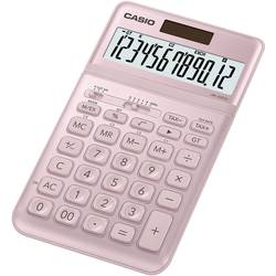 Casio JW-200SC stolní kalkulačka růžová Displej (počet míst): 12 solární napájení, na baterii (š x v x h) 109 x 11 x 184 mm