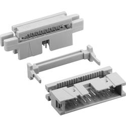 TRU COMPONENTS 869 pinová lišta (standardní) 10, rozteč 2.54 mm, TC-0738-10-10-0-60, 1 ks