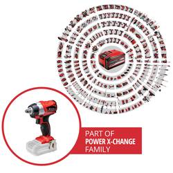 Einhell Professional TP-CW 18 Li BL-Solo Power X-Change, 4510040 aku rázový utahovák, 215 Nm, Li-Ion, bez nabíječky, bez akumulátoru