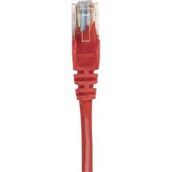 Intellinet 319065 RJ45 síťové kabely, propojovací kabely CAT 6A S/FTP 1.00 m červená jednoduché stínění, kompletní stínění, bez halogenů 1 ks