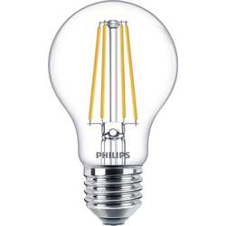 Philips Lighting 34712000 LED Energetická třída (EEK2021) E (A - G) E27 klasická žárovka 8.5 W = 75 W teplá bílá (Ø x d) 60 mm x 104 mm 1 ks
