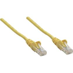 Intellinet 350464 RJ45 síťové kabely, propojovací kabely CAT 6A S/FTP 0.50 m žlutá jednoduché stínění, kompletní stínění, bez halogenů 1 ks